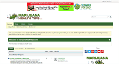 Desktop Screenshot of marijuanahealthtips.com